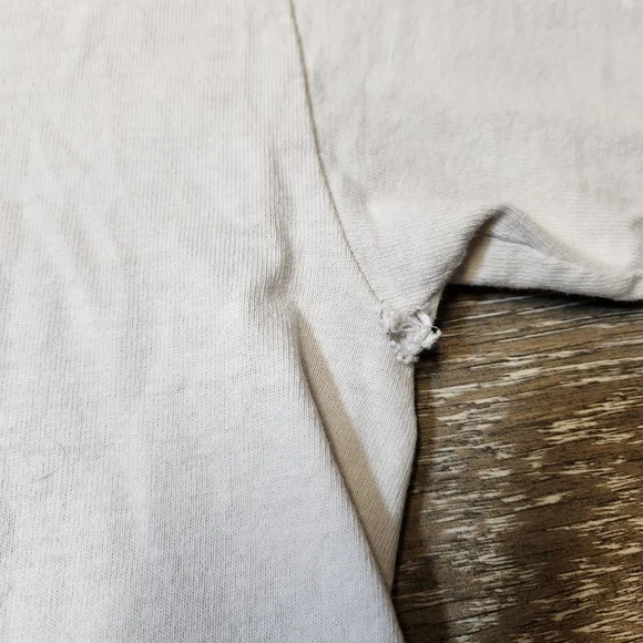 Edmonton Oilers Ales Hemsky 83 White Tee Y2K Vintage 00s NHL - Picture 7 of 7